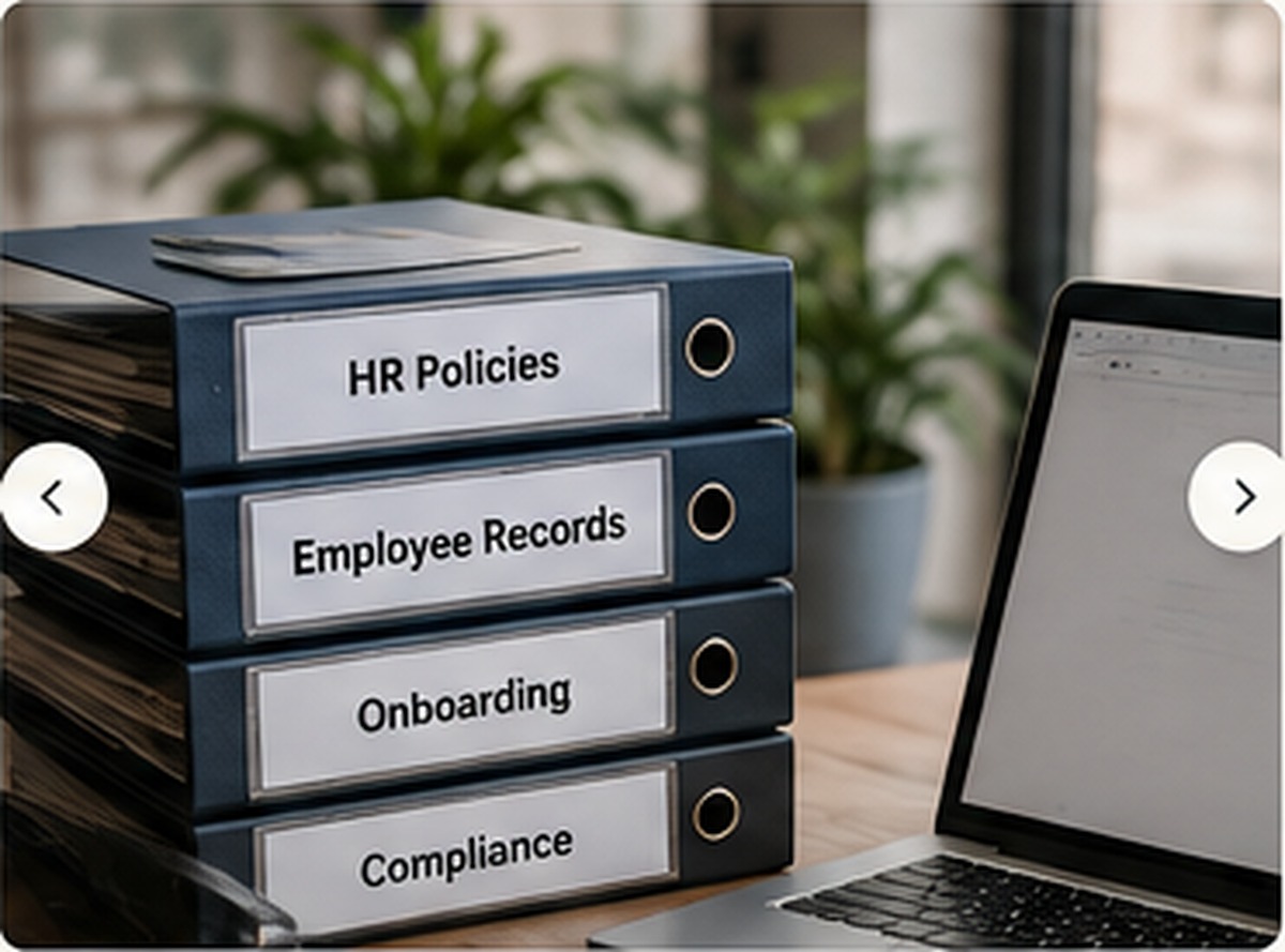 Professional hr operations visual