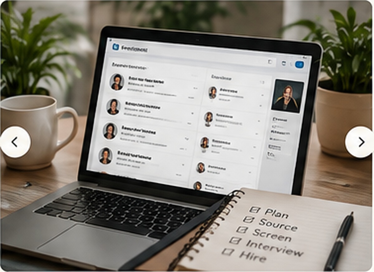 Professional recruitment & talent acquisition visual